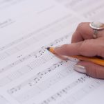 self care sheet music with hand